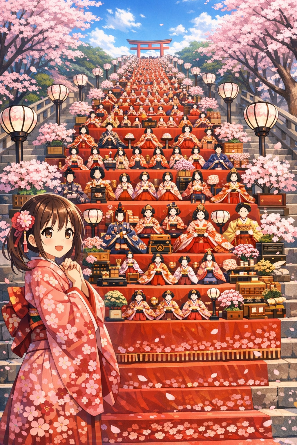 『千段雛飾り』