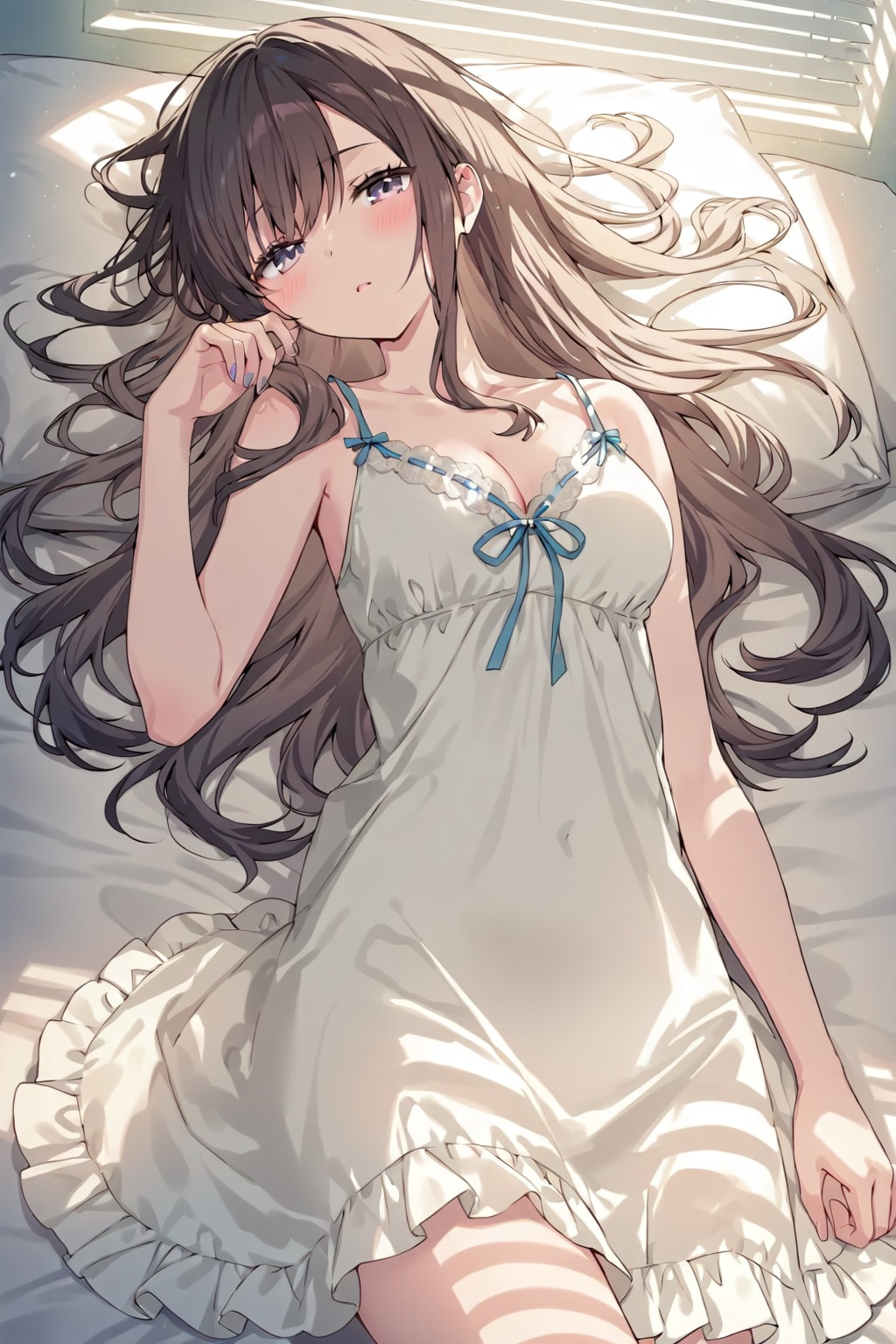 朝のまどろみ