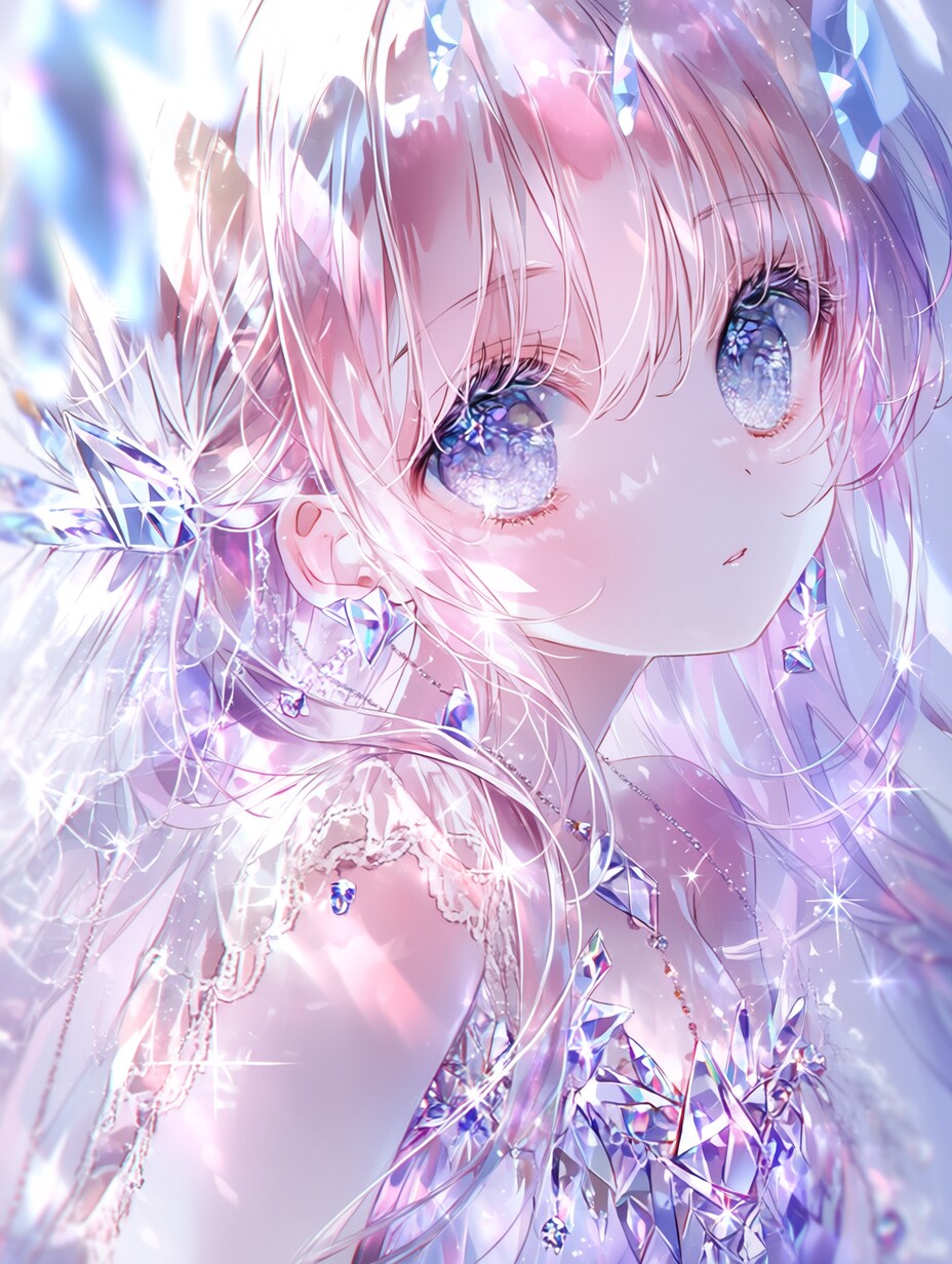 ガラス細工の乙女（ * б.б） | の人気AIイラスト・グラビア