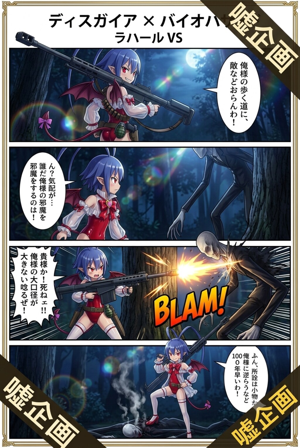 ディスガイア✕バイオハザード　ラハールVS2