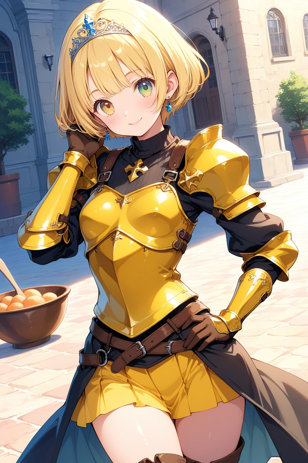 金糸雀色の姫騎士2 | の人気AIイラスト・グラビア