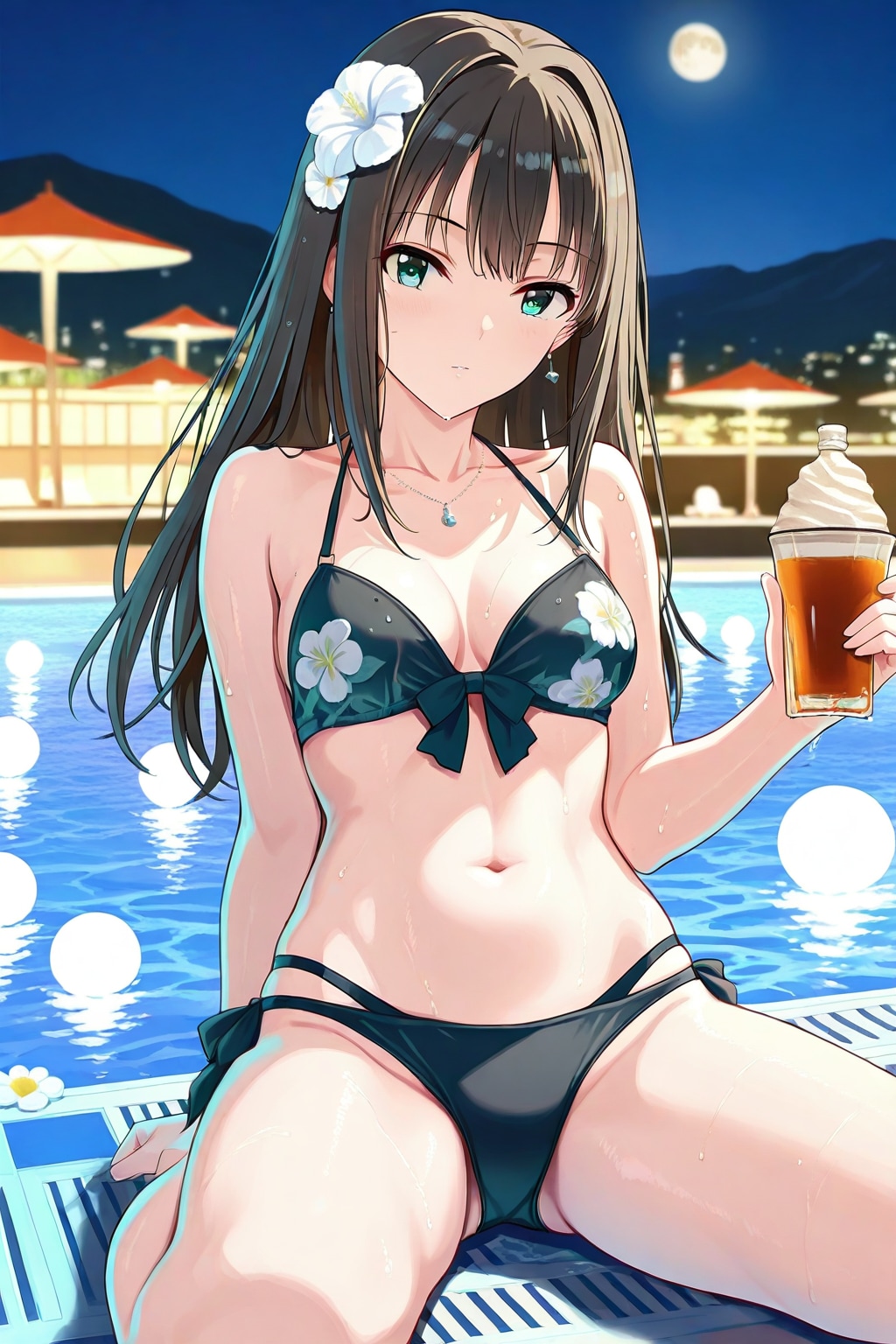 花柄ビキニのしぶりん