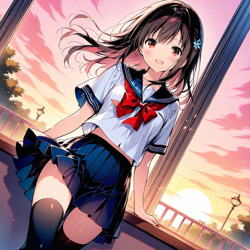 夏の制服 | の人気AIイラスト・グラビア