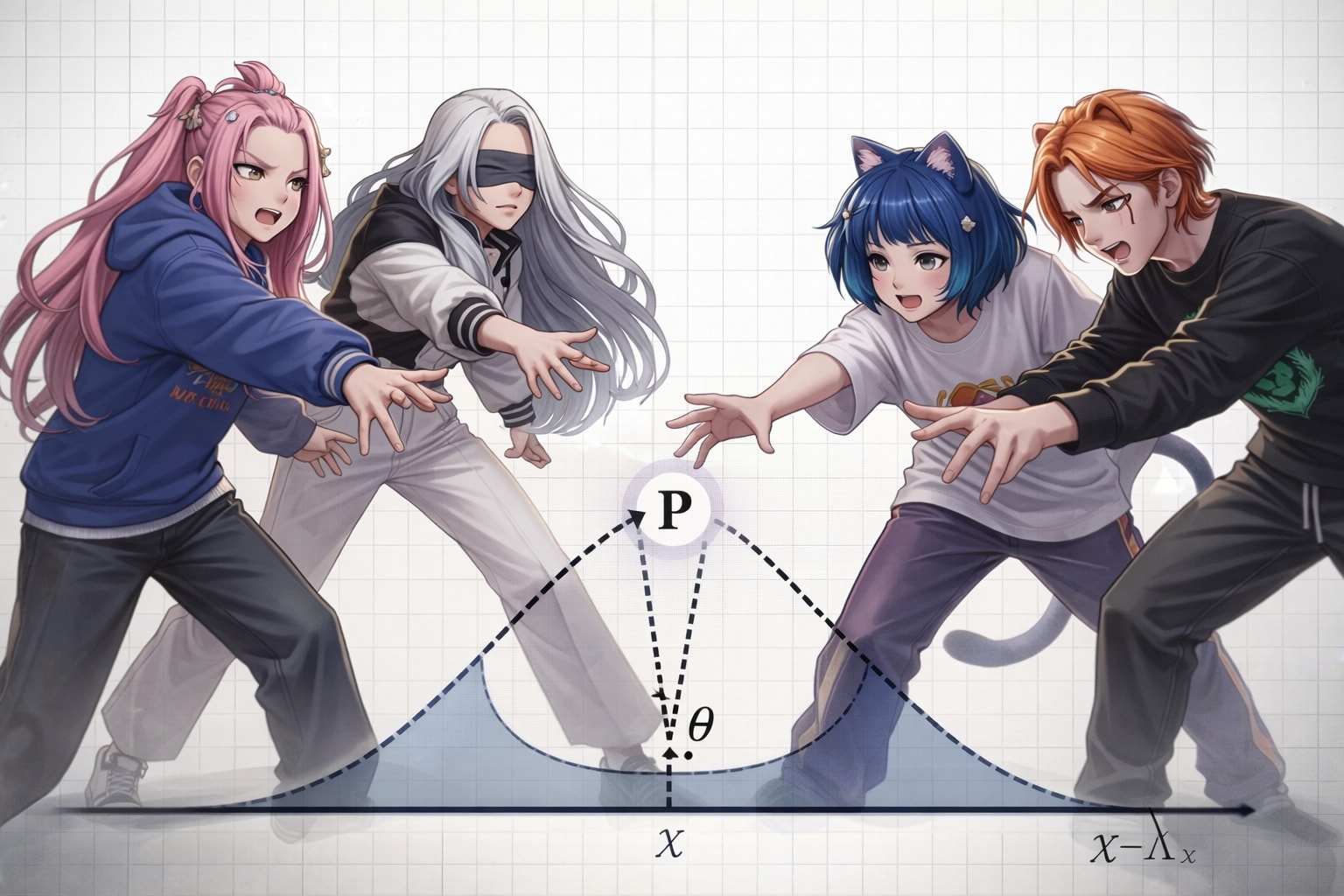 点P争奪戦 | の人気AIイラスト・グラビア