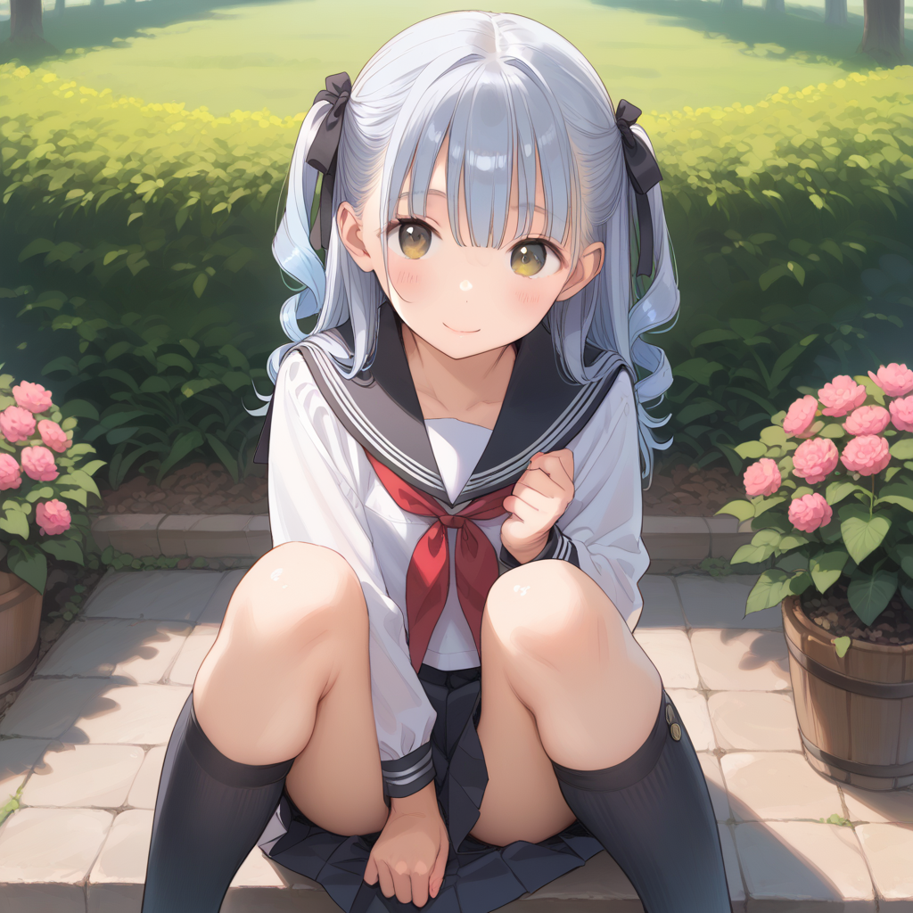 スカートの中とパンツの中