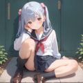 スカートの中とパンツの中 3枚目