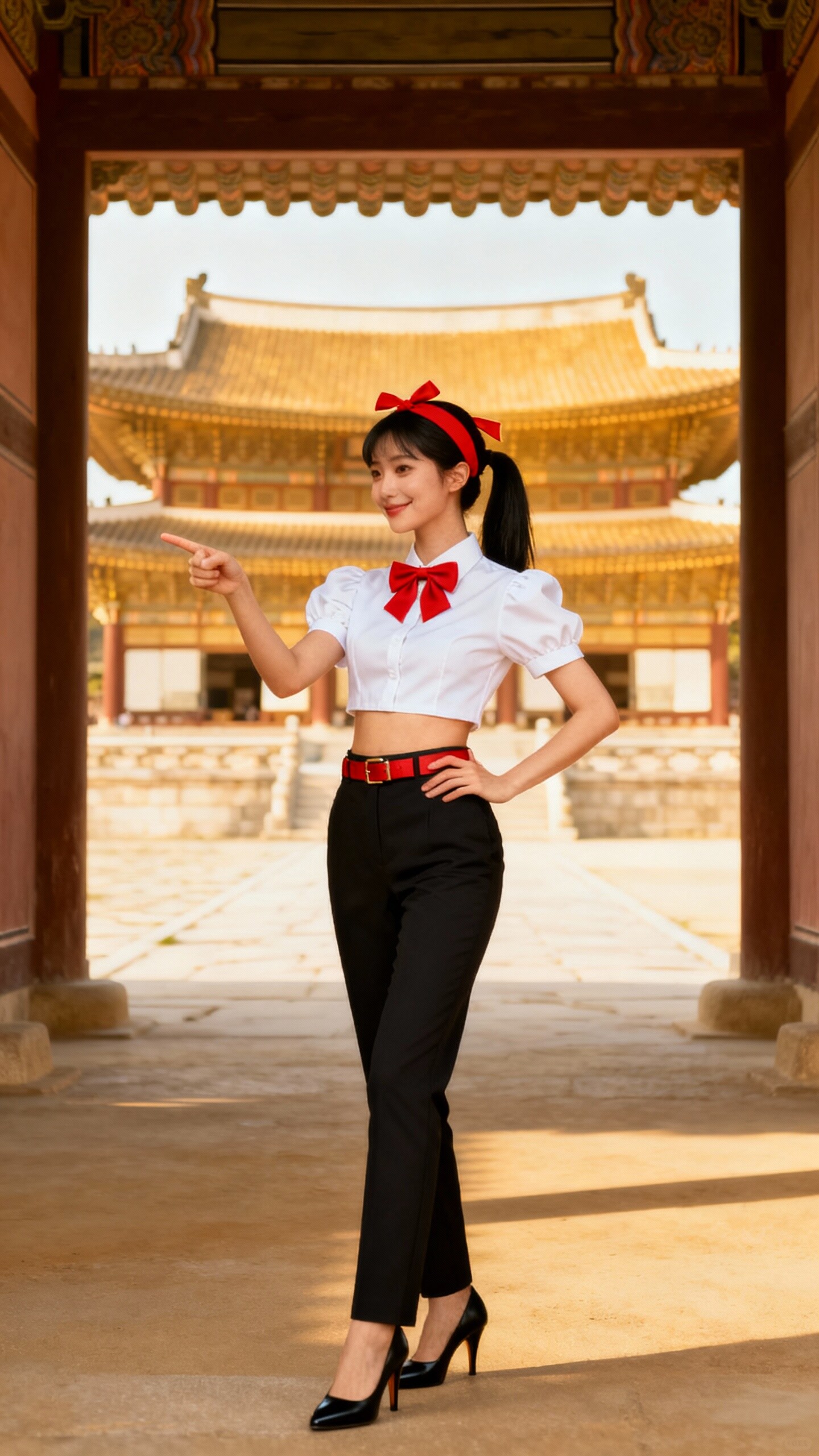 かっこかわいい韓国テコンドー美少女の挑戦
