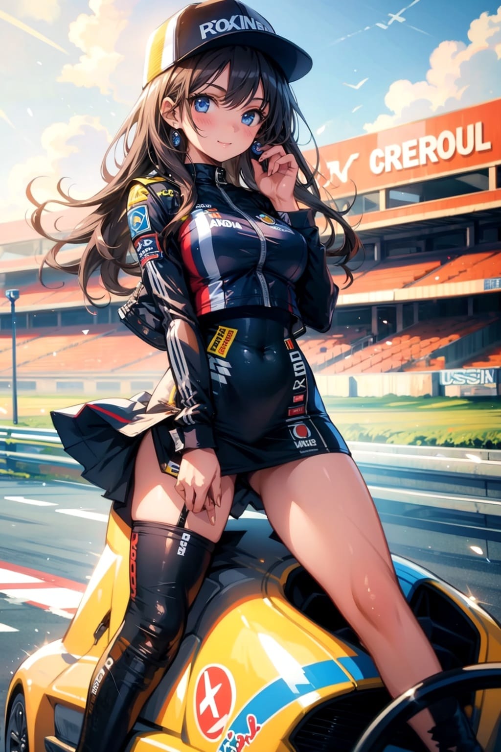 美少女レースクイーン