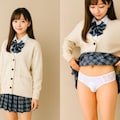 延べ105人のJKモデルたちがパンティを見せてくれる動画集（２） 3枚目