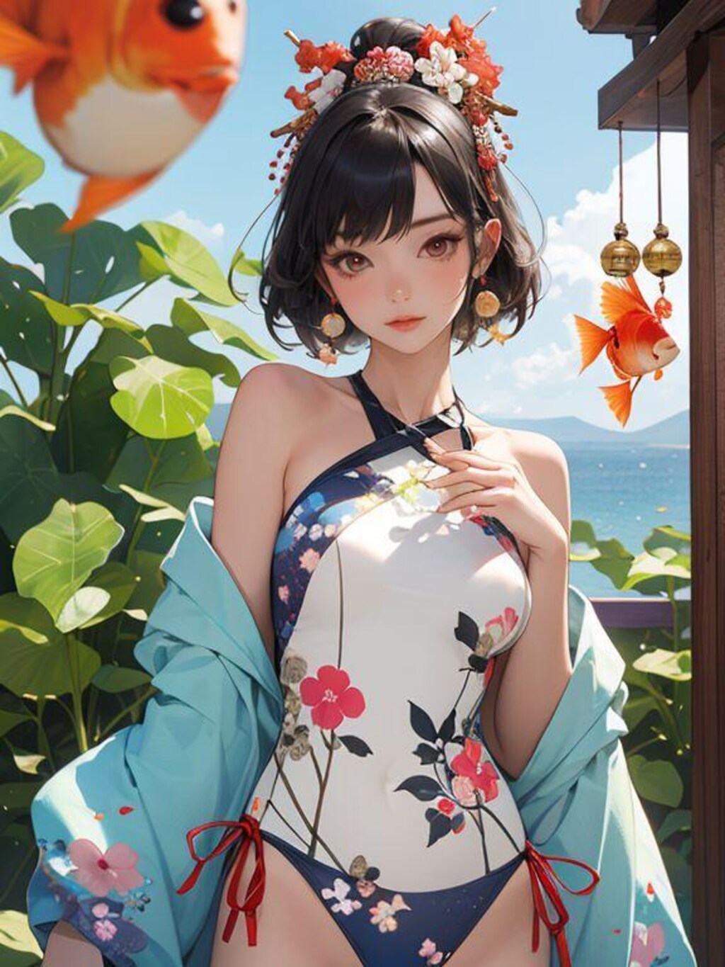 見てないで一緒入ろ