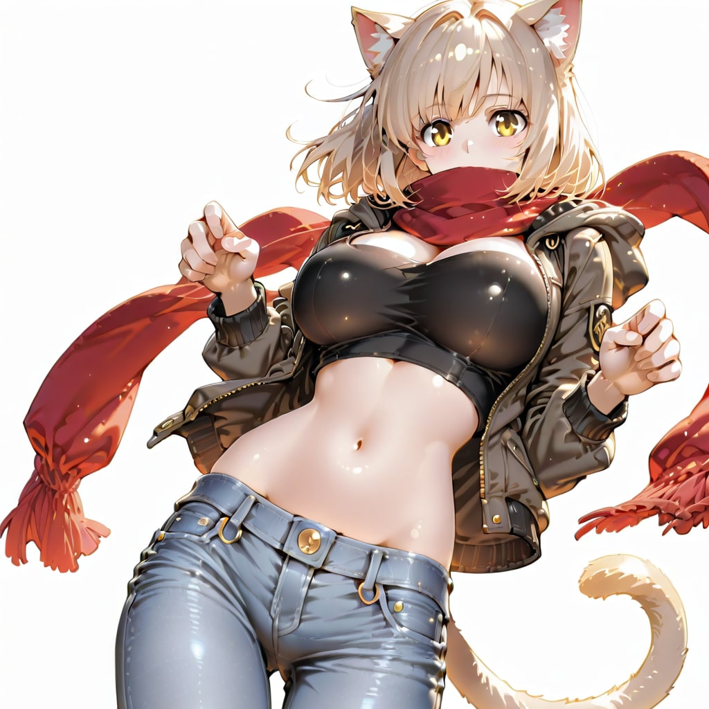 ファンアート版猫娘