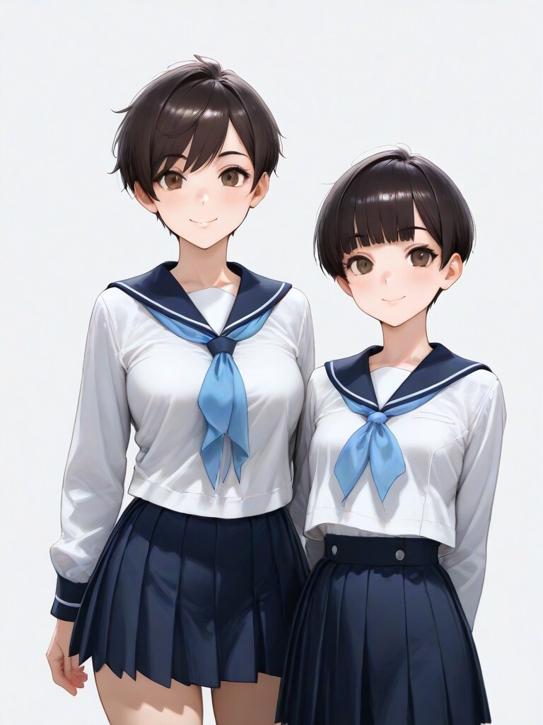セーラー服 | の人気AIイラスト・グラビア
