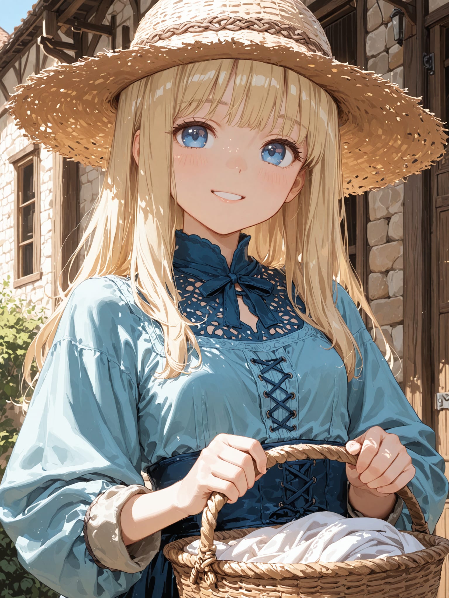 村娘リルカ | の人気AIイラスト・グラビア