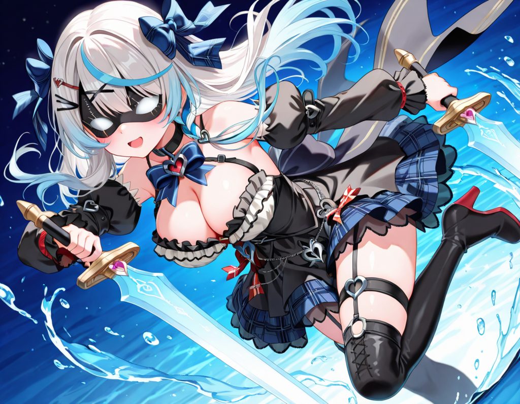 ざっぶざっぶざぶ～ん、どうも～『イルカ』の『魔法少女』で～す