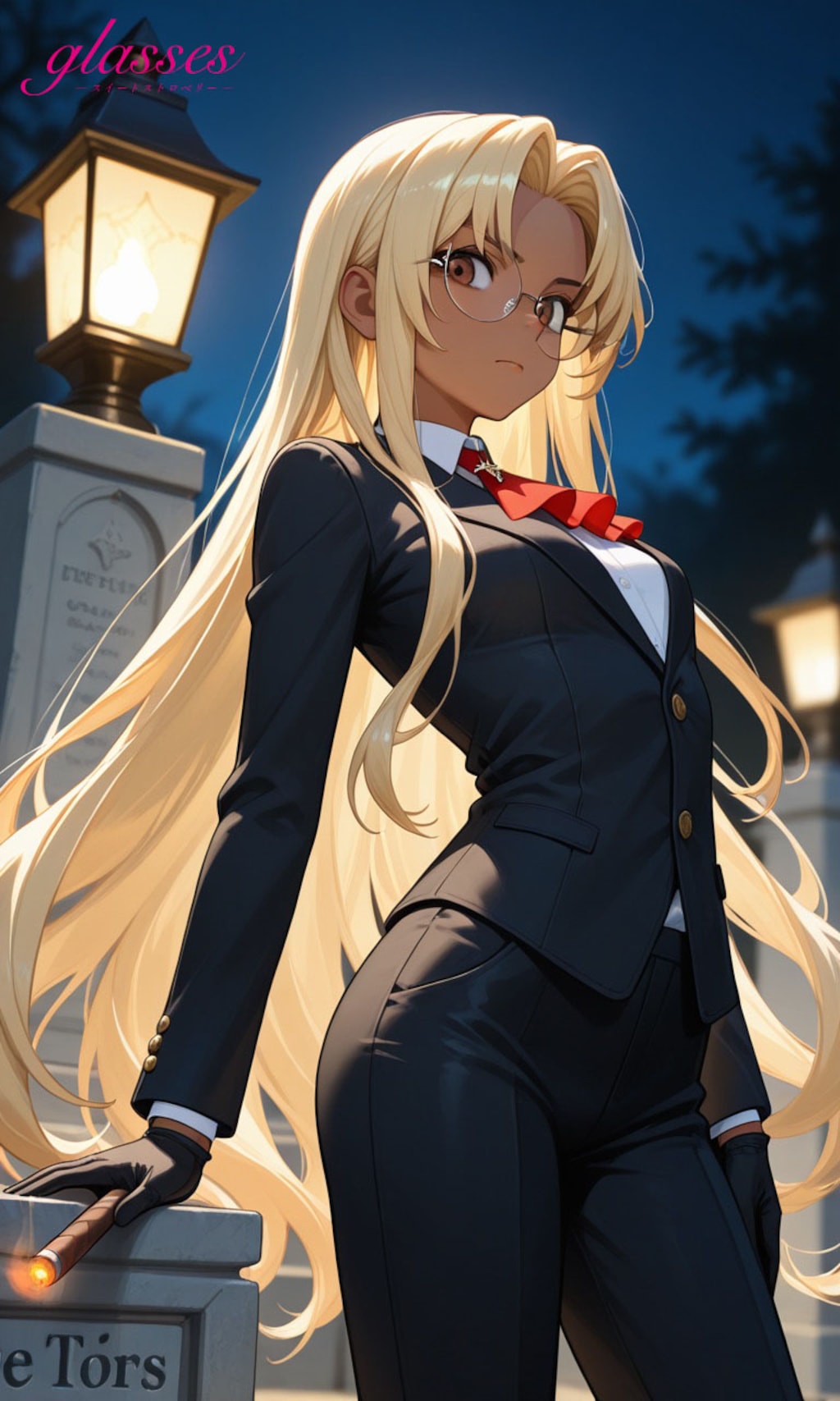 眼鏡っ子_「HELLSING」インテグラ