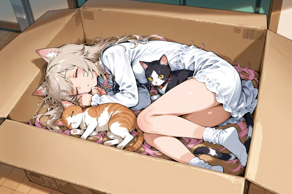 ねことおひるね