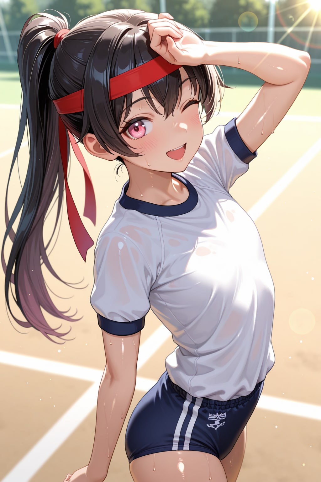 「運動するのって気持ちいいよねっ！」 | の人気AIイラスト・グラビア