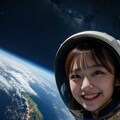 宇宙へ 2枚目