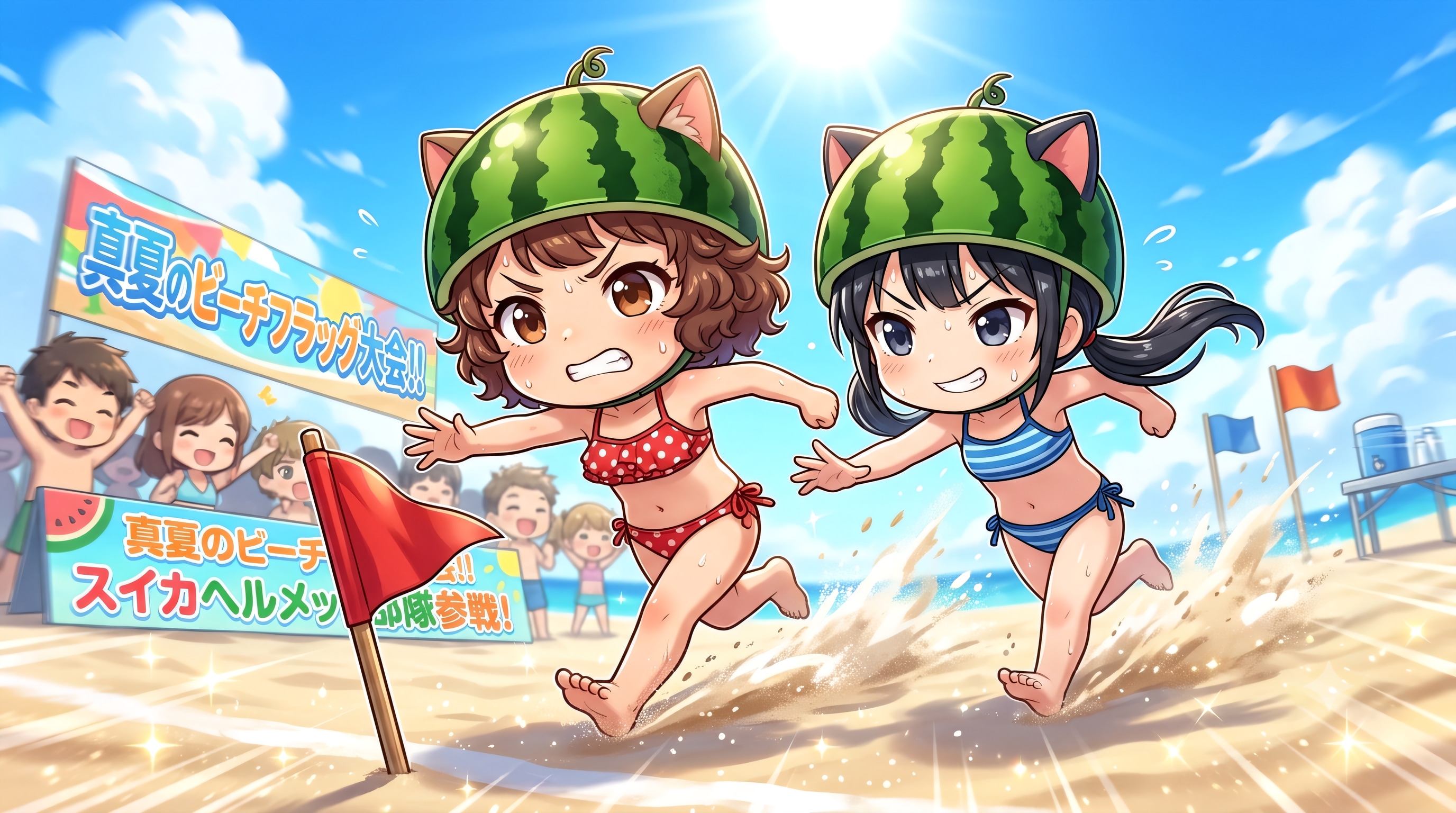 【#海夏祭2026】ビーチフラッグ大会に参加