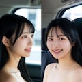 車内脱衣　比較 4枚目