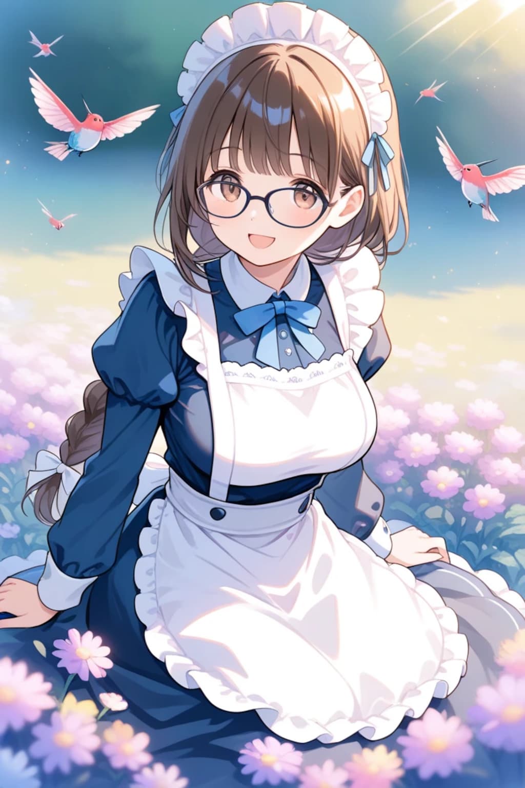 舞ちゃんとハミングバード