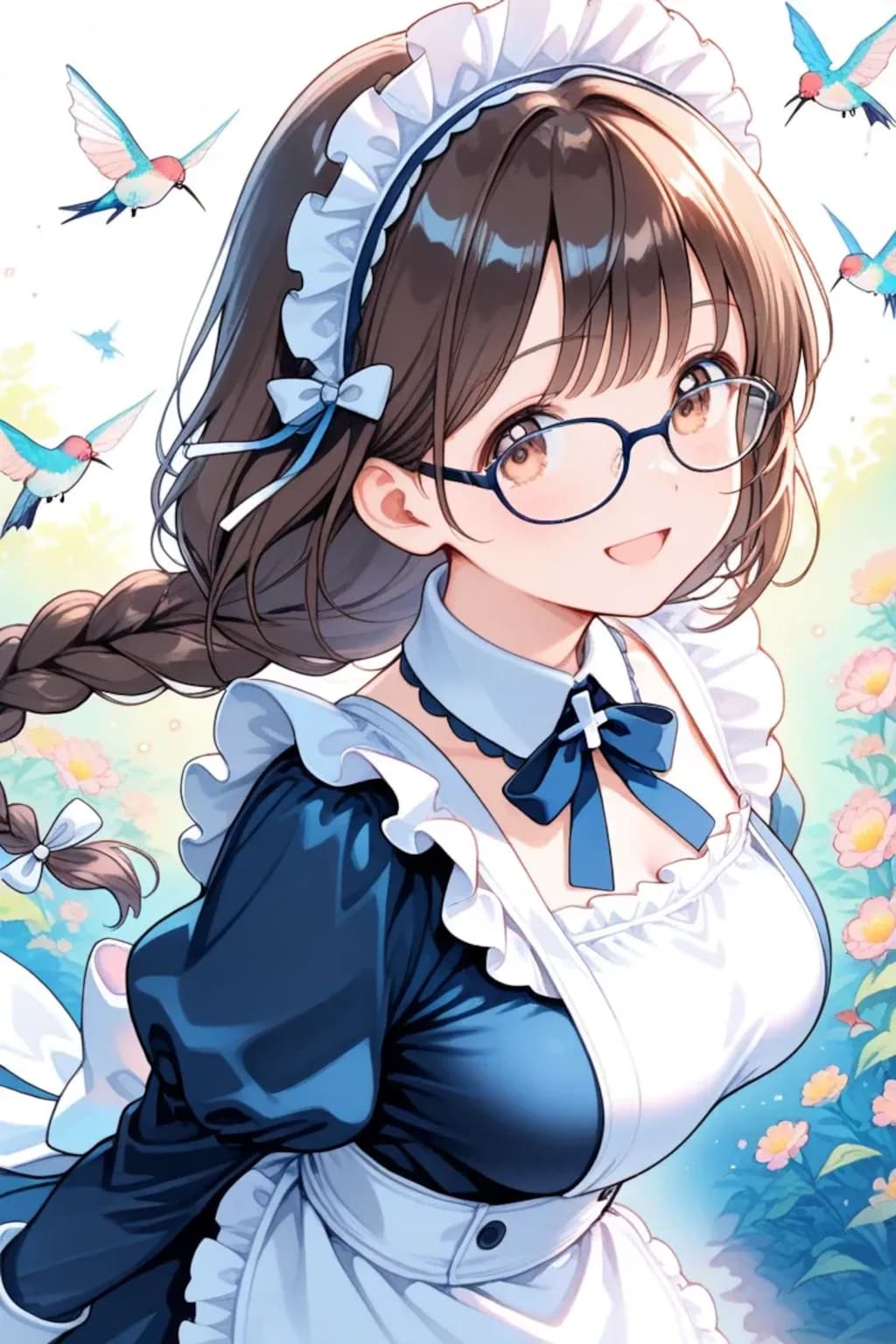 舞ちゃんとハミングバード