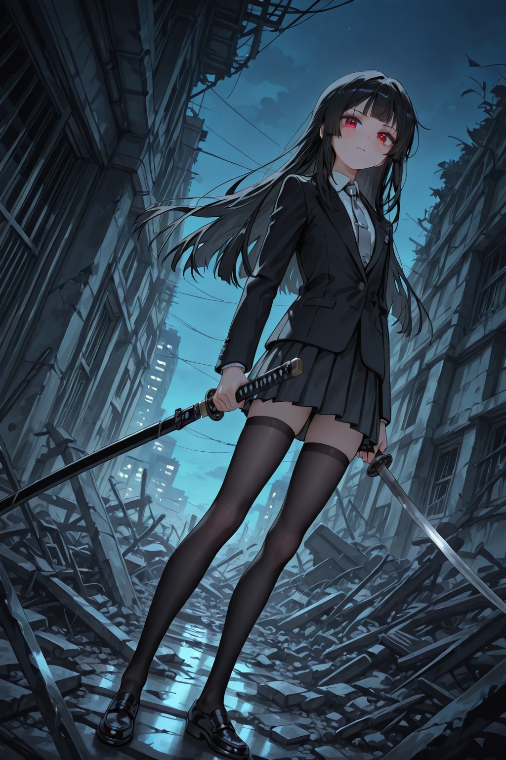 夜の顔