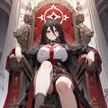綺麗なおみ足でございます【ブルアカ・羽川ハスミ】 5枚目