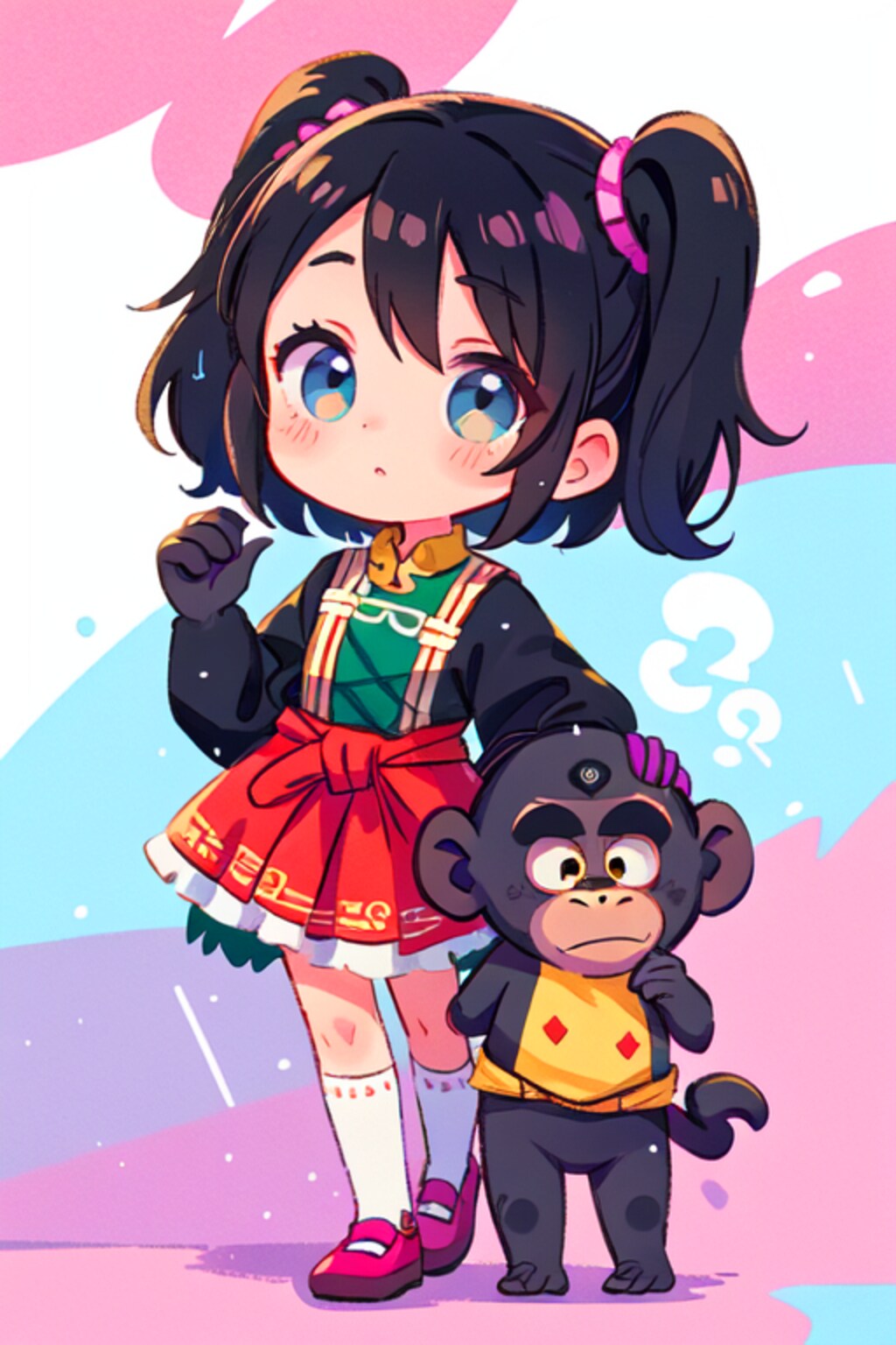 ゴリラとメルヘンなうちの子★（11枚）