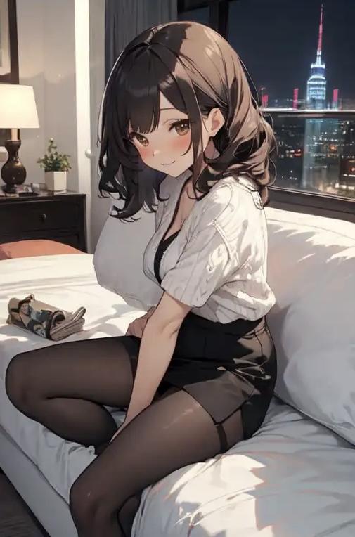 今日、泊まちゃおうかな♡