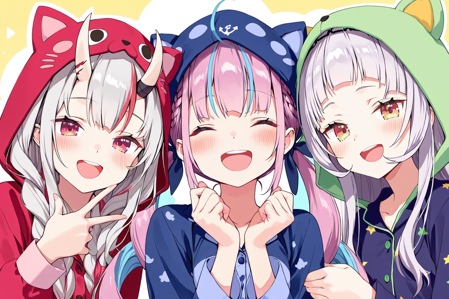 卍組パジャマ
