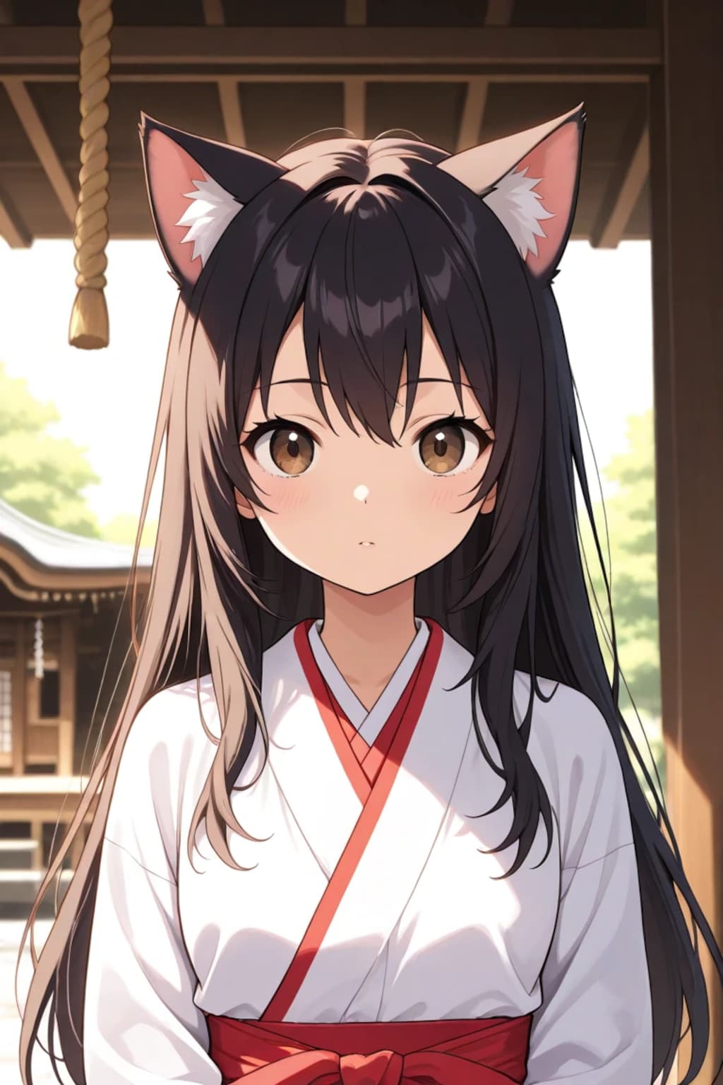 虎鼠神社ケモ耳