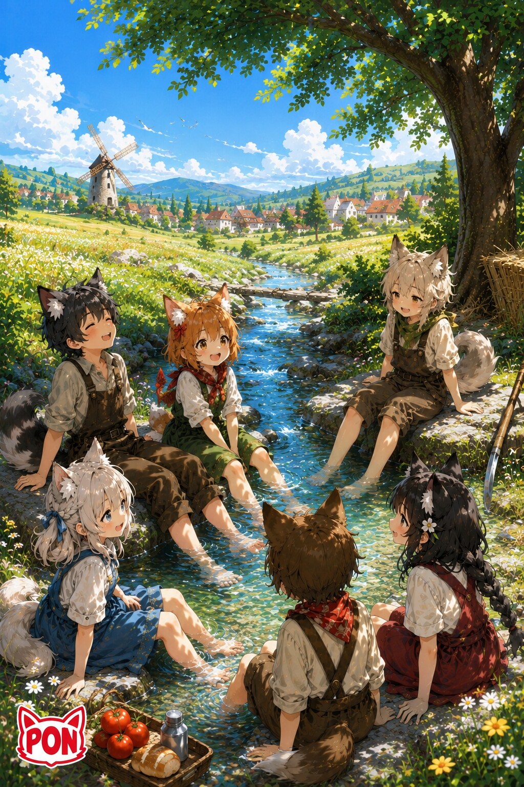 ケモミミの暮らす街