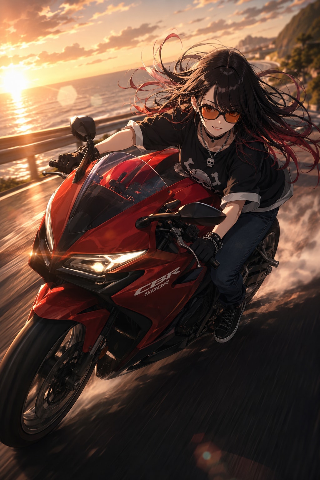 ツーリング女子