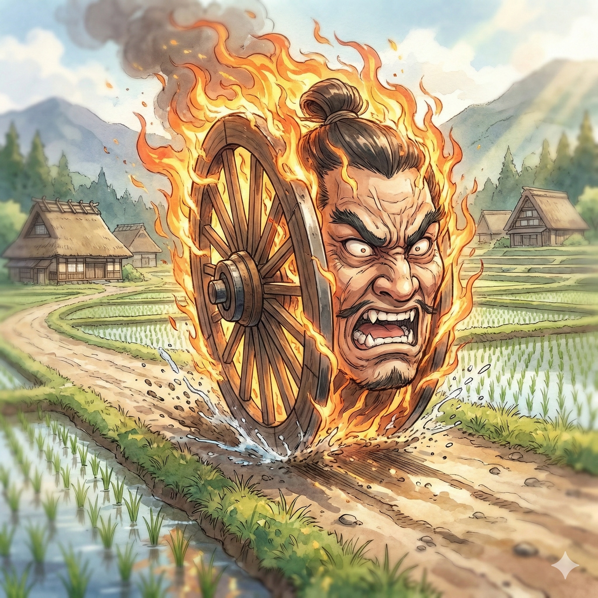 輪入道 | の人気AIイラスト・グラビア