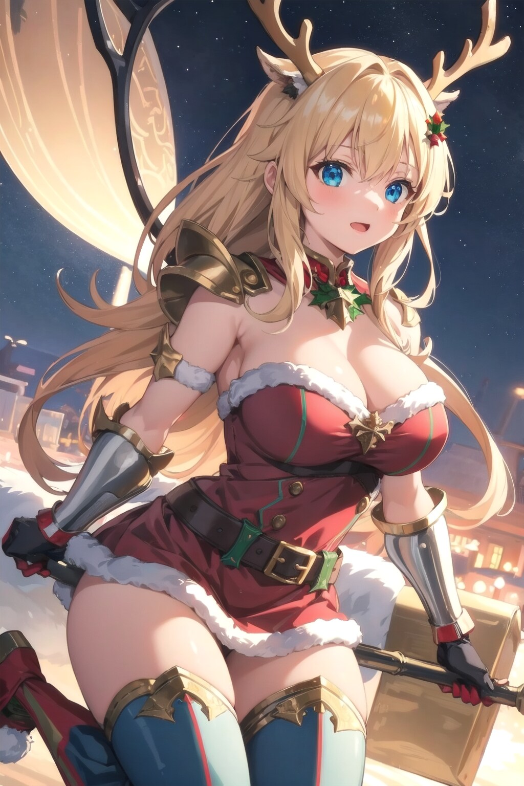 聖夜のトナカイガール