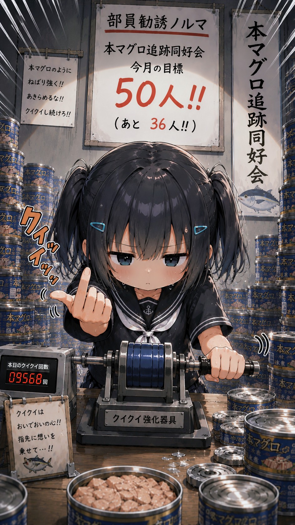 クイクイクイっ🫰🐟️💨