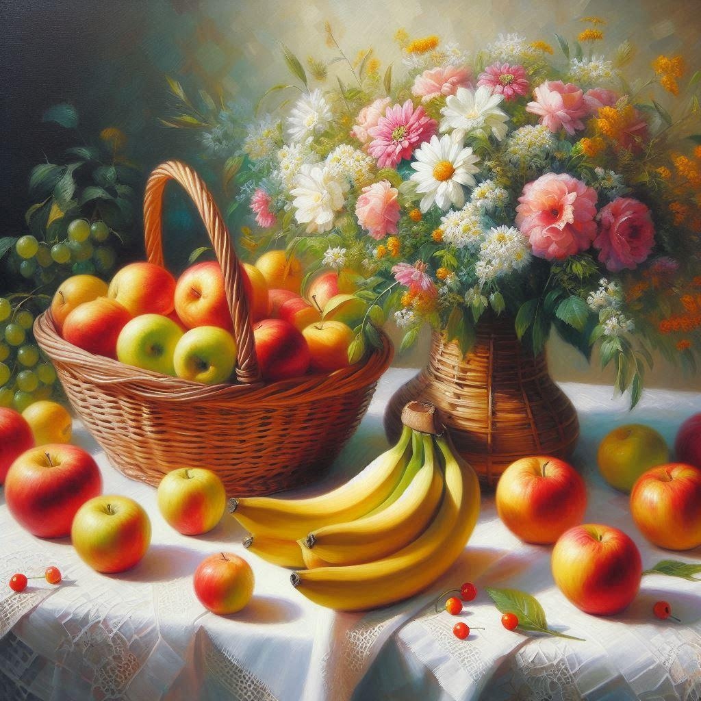 特に理由のない油絵