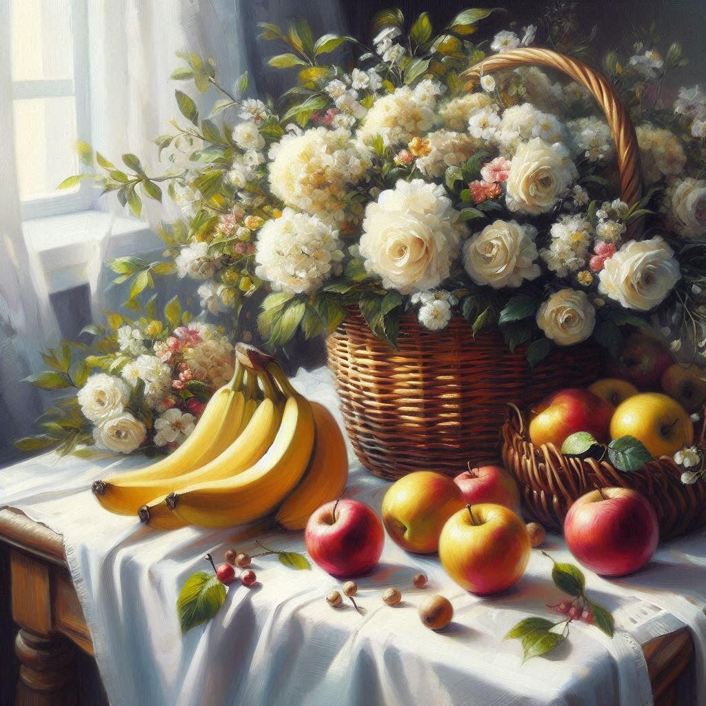 特に理由のない油絵