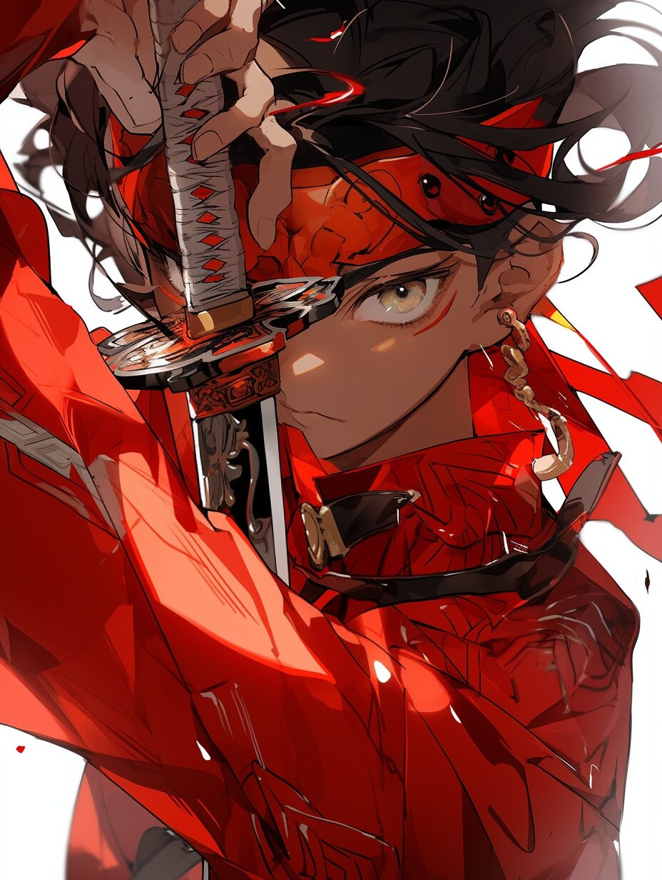 瞳から放たれる覚悟 The resolve released from the gaze
