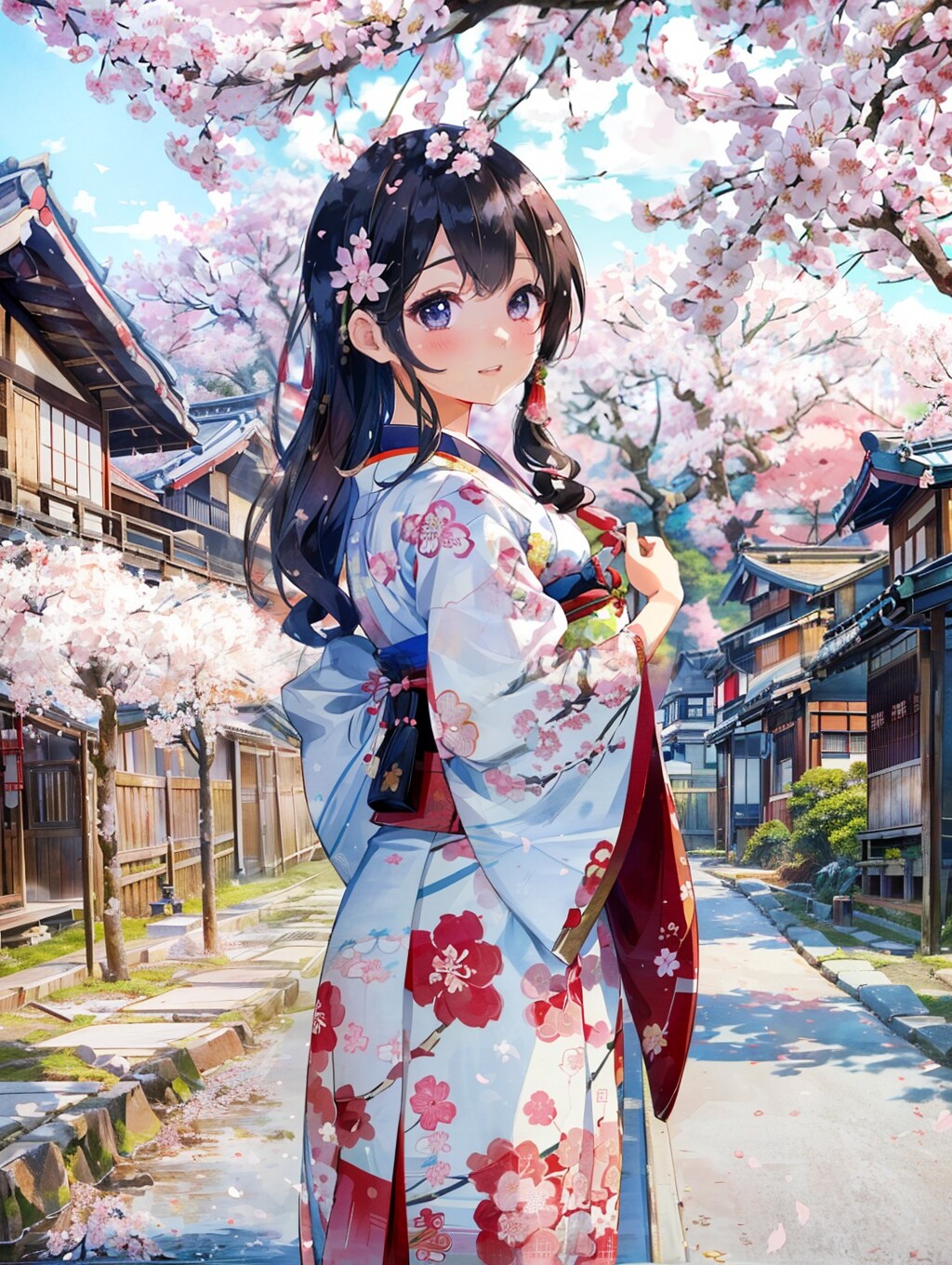 桜並木