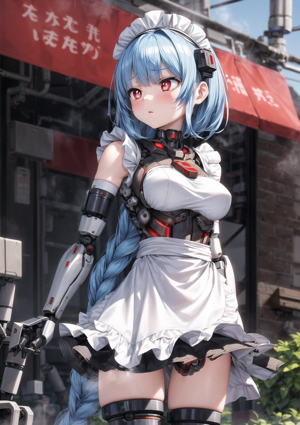 ８月お礼・オーバーヒートメイドさん