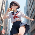 トーストラン大女子高生 2枚目