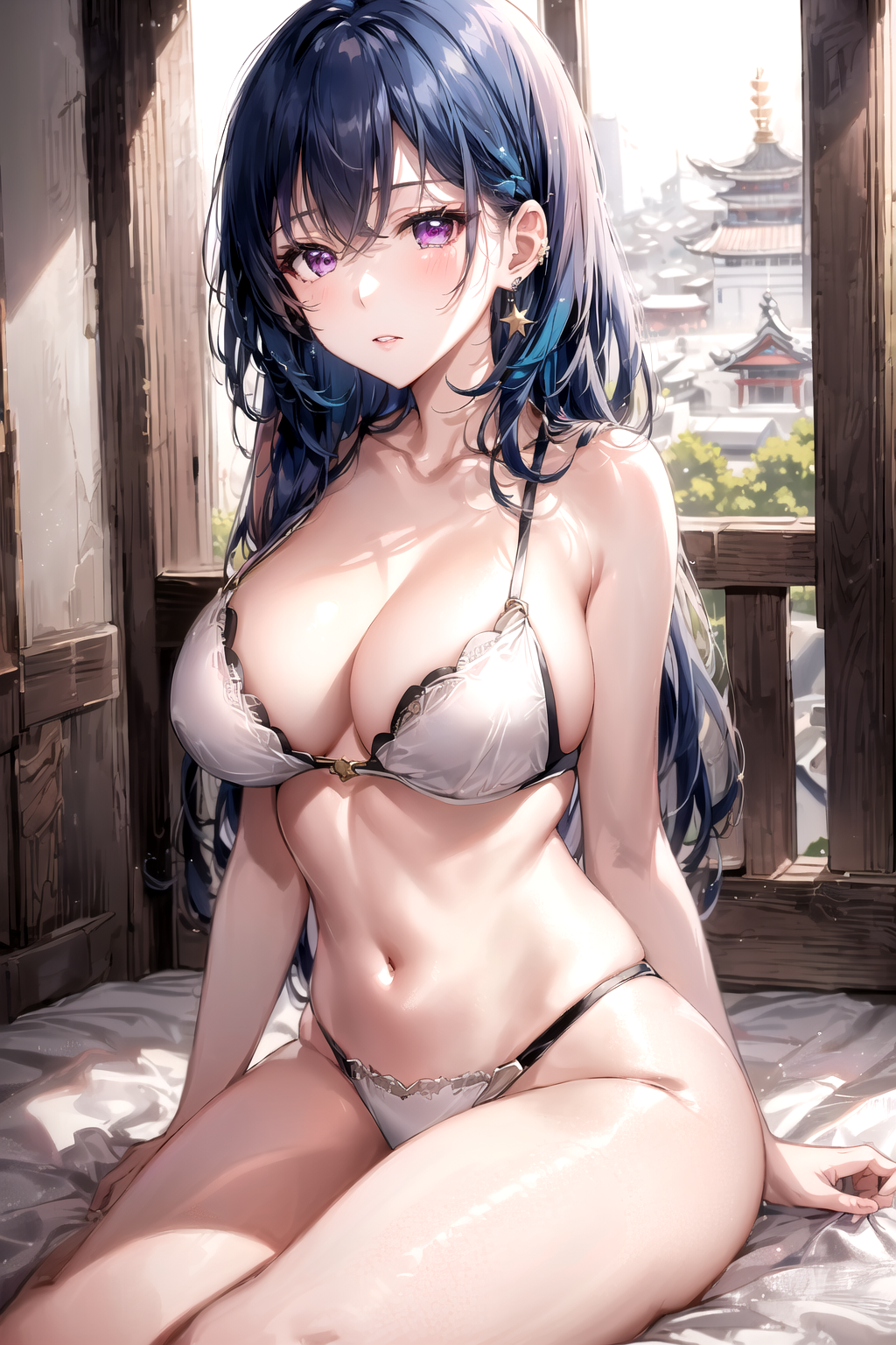 下着姿の少女 #3
