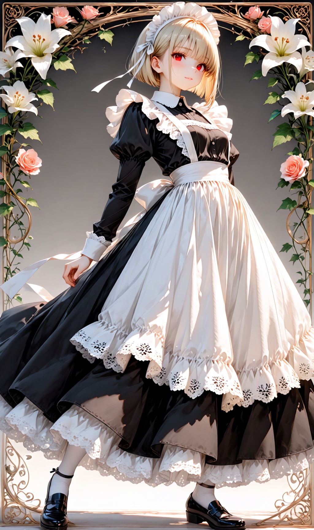 long maid dress