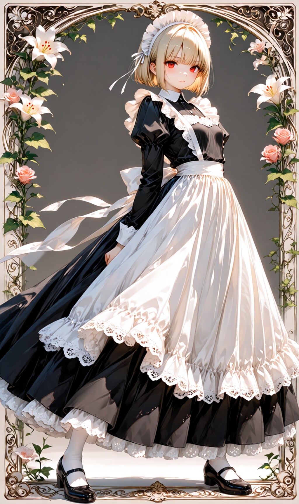 long maid dress