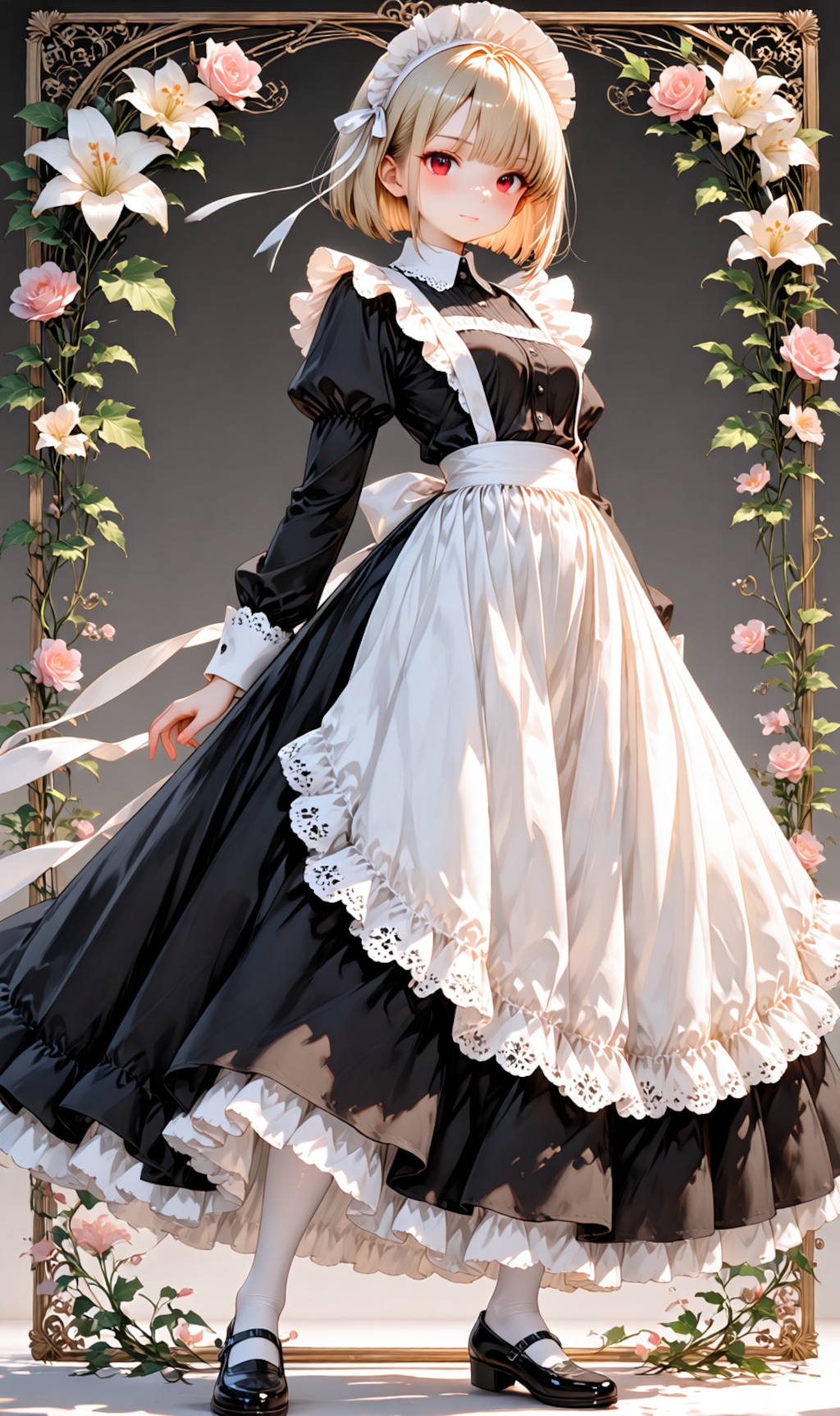 long maid dress