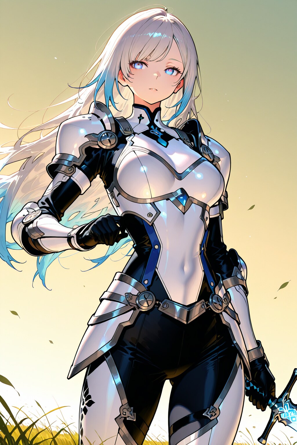 銀髪の騎士