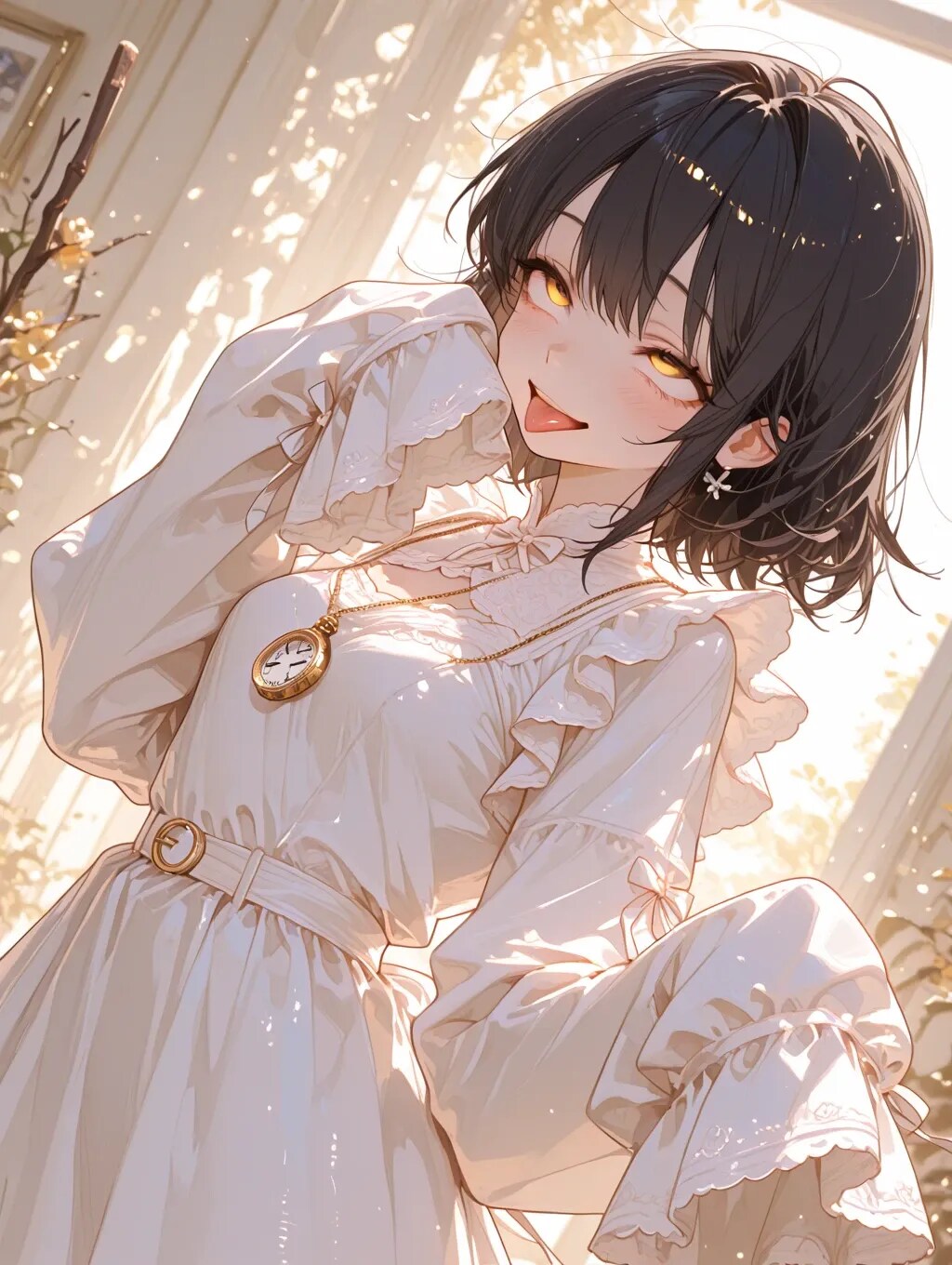 ブカブカ袖っ娘