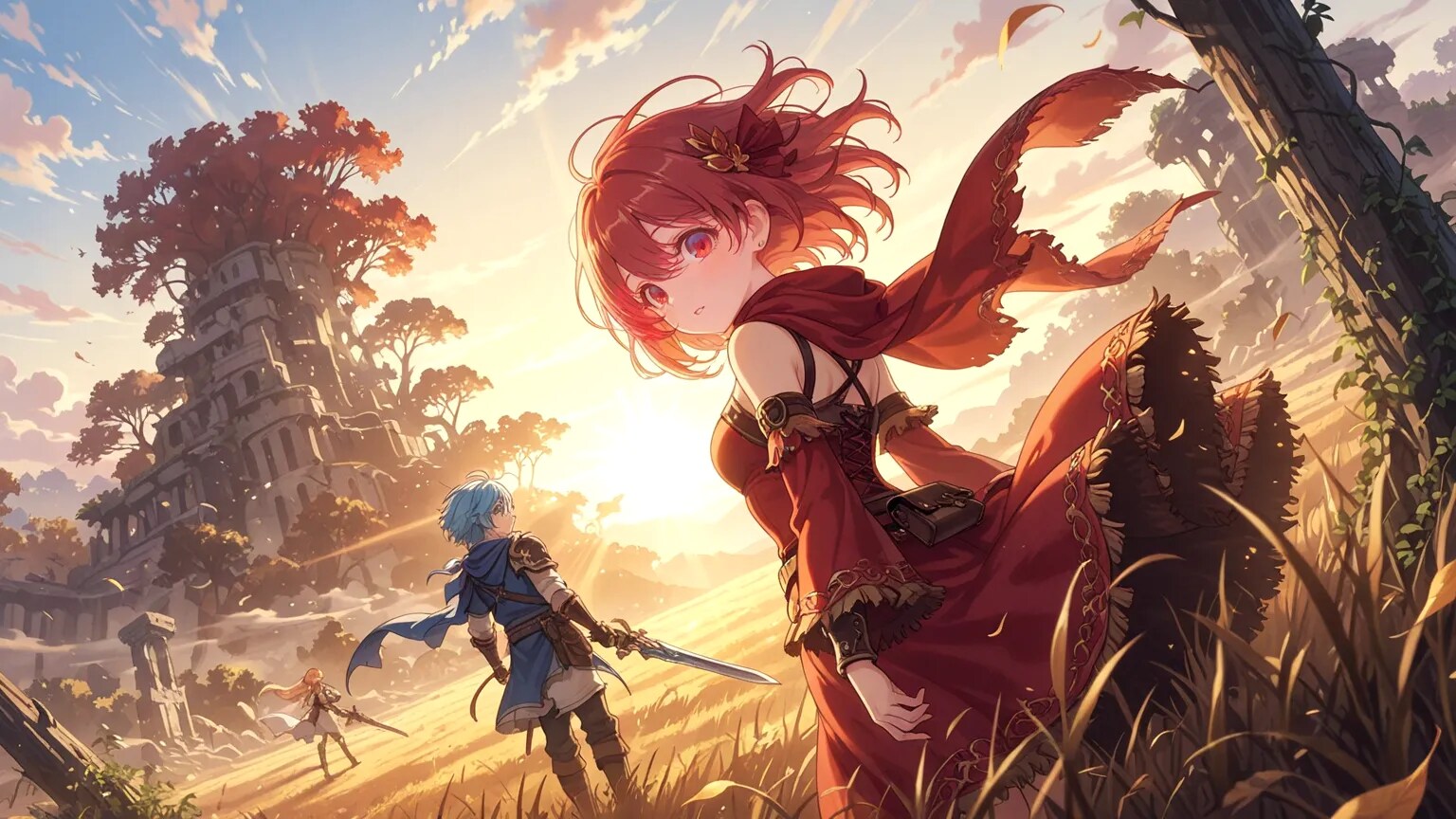 旅立ちの朝 | の人気AIイラスト・グラビア